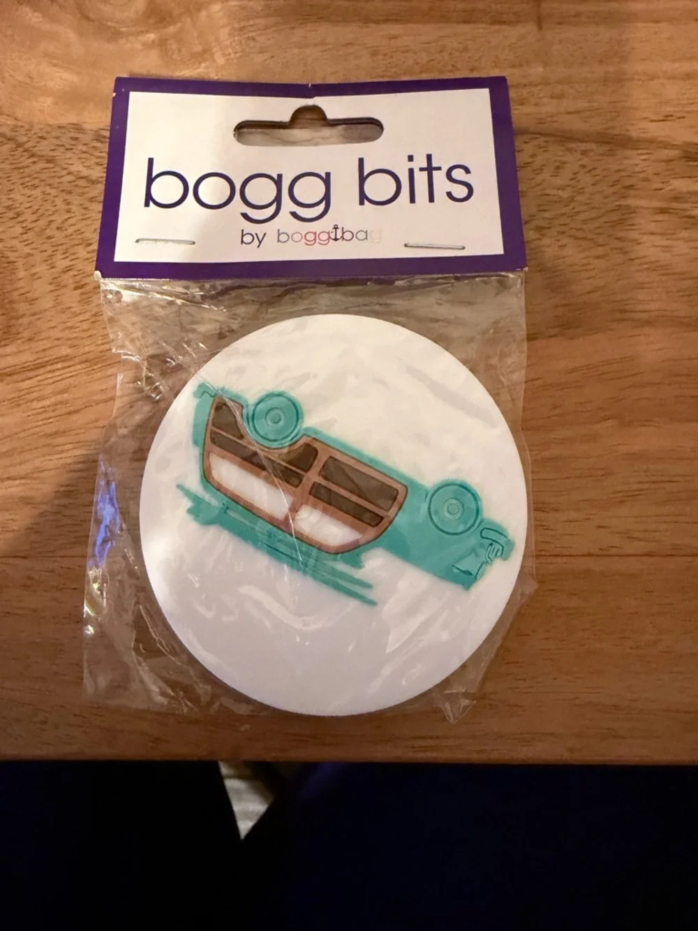 Bogg bag bit- Teal and Brown Surf Wagon